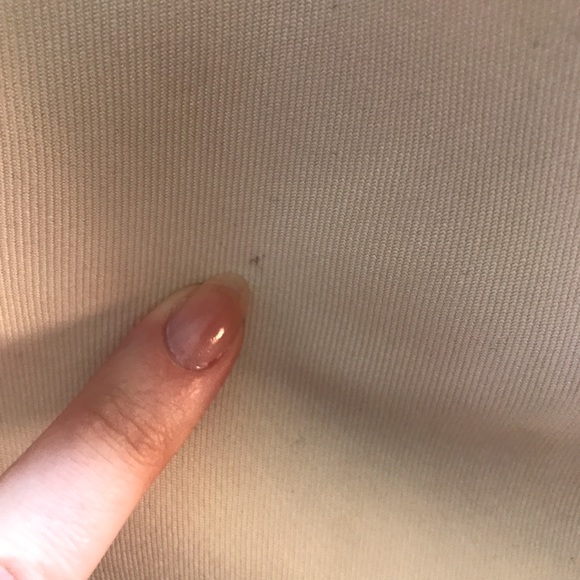 Minimalist 90s Talbots Cream Faux Wrap Midi Skirt 
Fully Lined in Silk CBK Style - Picture 9 of 9